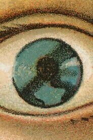Kinney Bros., Monóculo y ojo-azul (detalle), serie "Jocular Ocular", 1889
