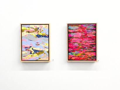 Barbara Strasen, Inside the imaginal realm, exhibition view. Courtesy of Billis/Williams Gallery