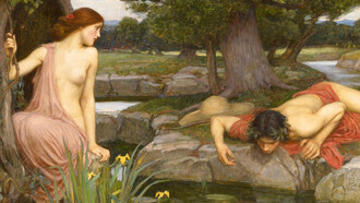 John William Waterhouse - Echo and Narcissus