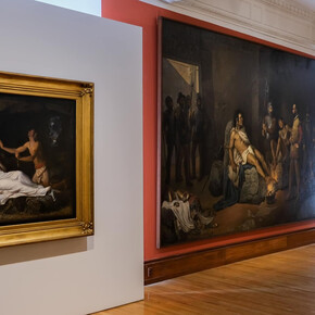 El arte mexicano del siglo XIX, vista de exhibición. Cortesía del Museo Nacional de Arte