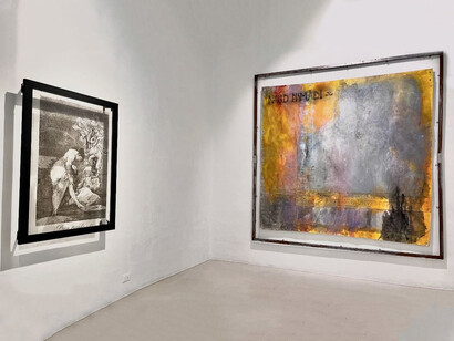 Luis Luna, Círculos de convergencia, exhibition view. Courtesy of La Balsa Gallery