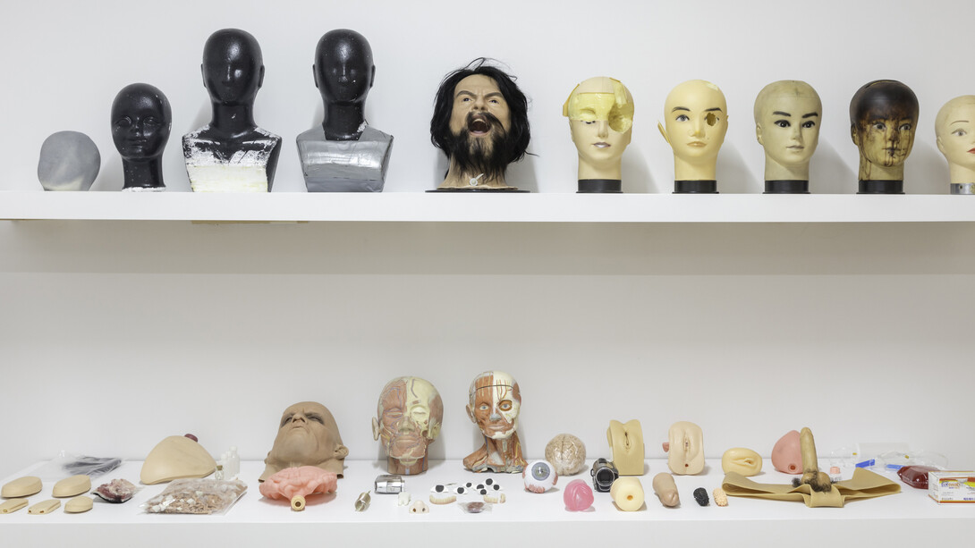Private Collection: Unperformed Objects, Exhibition view. Courtesy of Delfina Foundation