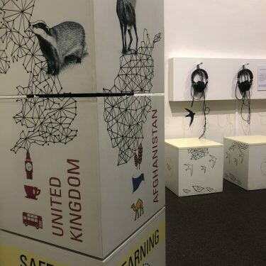 Superdiversity. Twenty-first century migration, exhibition view. Courtesy of Migration Museum