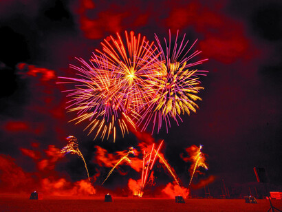 Londres. Espectáculo pirotécnico en la noche de Guy Fawkes
