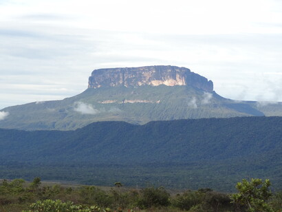 El Ptari Tepuy se alza majestuoso en el área conocida como la Gran Sabana, al sureste de Venezuela