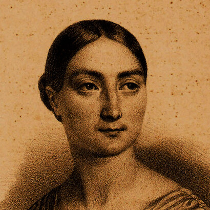 Cornélie Falcon (1814-1897) fue Rachel en el estreno de «La juive» en 1835