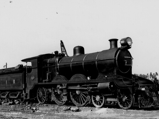 The East Indian Railway (EIR) Class AP steam locomotive, introduced around 1907, was a broad-gauge tender locomotive designed for passenger trains in British Indi