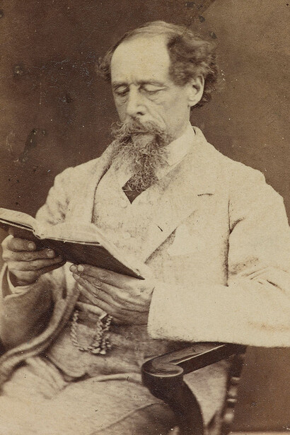 Charles Dickens and the Spirit of Christmas. Courtesy of Morgan Museum