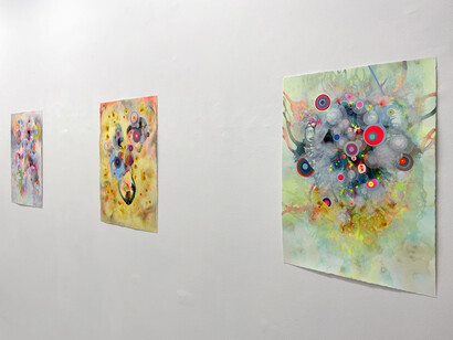 Chris Kahler, Fluid, exhibition view. Courtesy of Bruno David Gallery