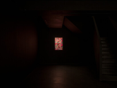 Jutta Koether, rEceNt WoRkS, exhibition view. Courtesy of Empty Gallery