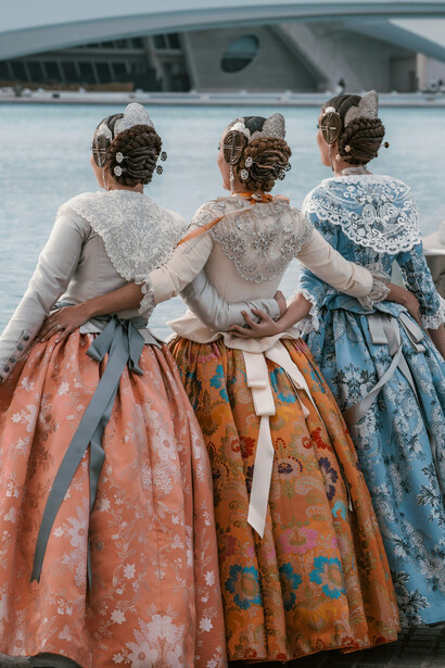 The festivals in Valencia, Spain, are renowned for their stunning regional costumes, showcasing intricate designs and vibrant colors that highlight the city’s cultural traditions