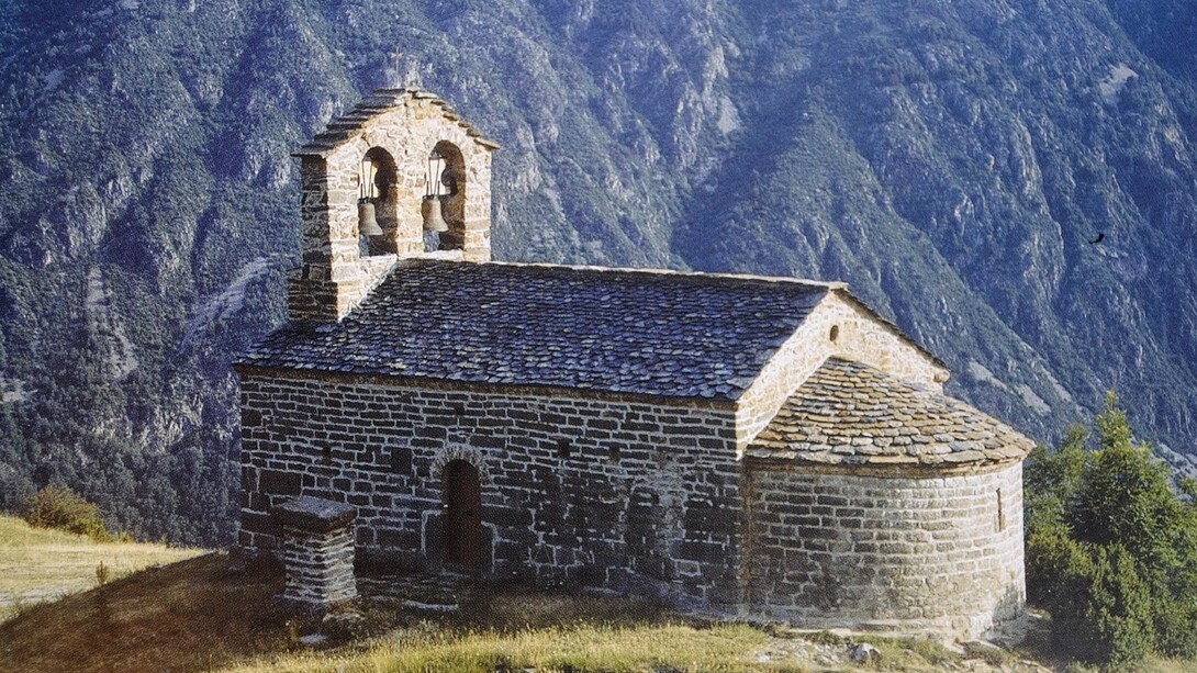 Ermita de Sant Quirc de Durro. Foto: Caterina López