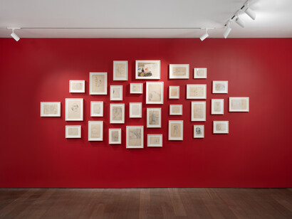 Divers artistes, Elles, vue d'exposition. Avec l'aimable autorisation de la Galerie Vallois