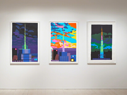 Daniel Heidkamp, Exhibition view. Courtesy of Pace Prints