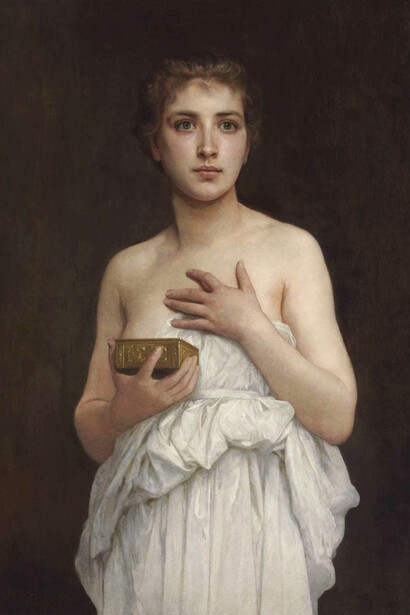 William Adolphe Bouguereau- Pandora 