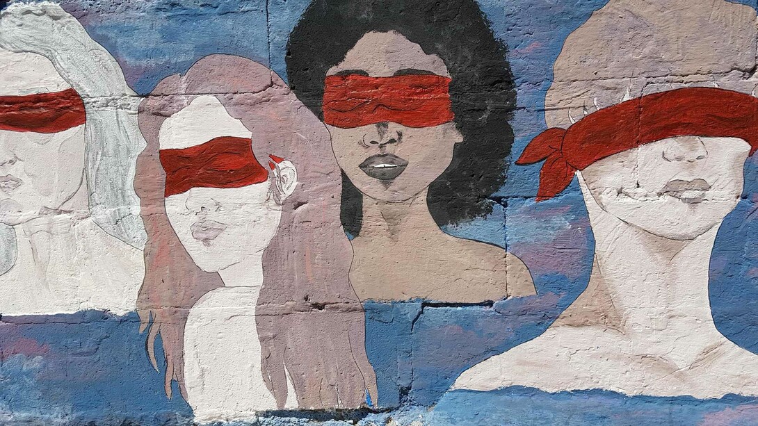 Arte callejero. Menstruación. Galería Vulvani