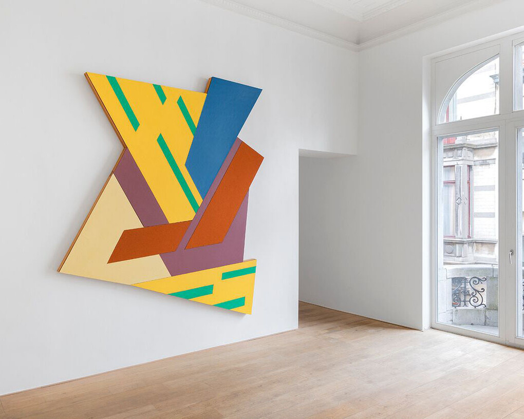 Frank Stella. Courtesy of Charles Riva Collection