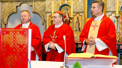 The Gospel Book and together in prayer