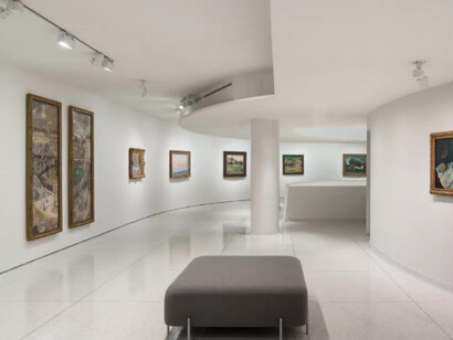 Thannhauser Collection, Exhibition view. Courtesy of Guggenheim Museum