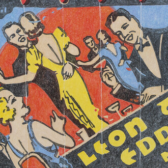 Aaron Kasmin
Leon & Eddie's
Coloured pencil drawing, 2020
21 x 30 cm