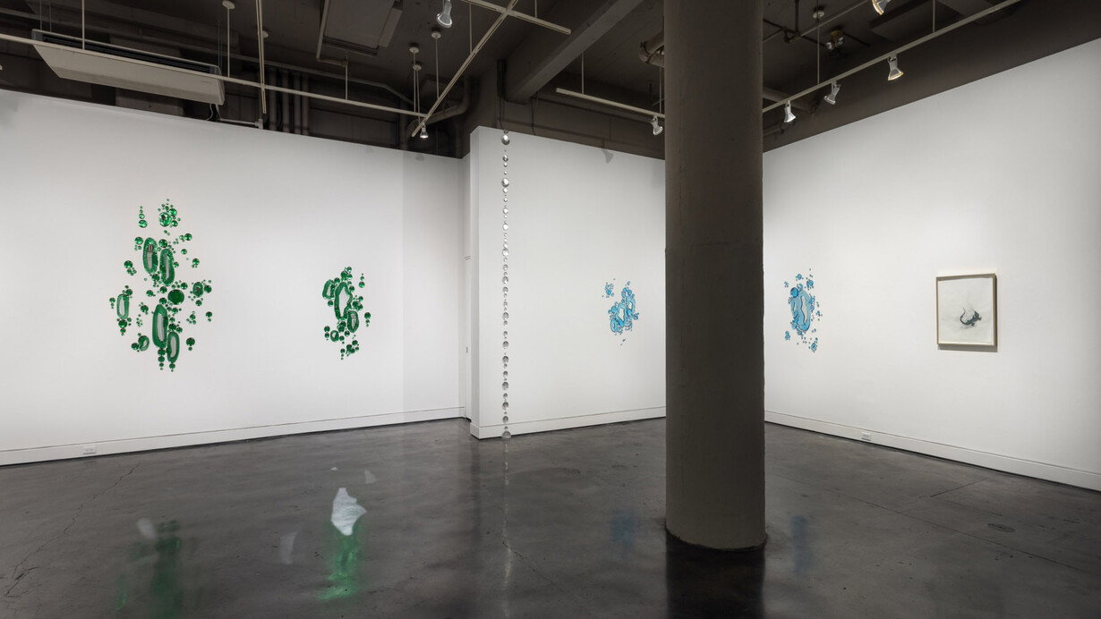 Rob Wynne, Thence, exhibition view. Courtesy of Locks Gallery