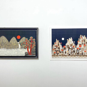 UES Minhwa Exhibition, exhibition view. Courtesy of Kate Oh Gallery