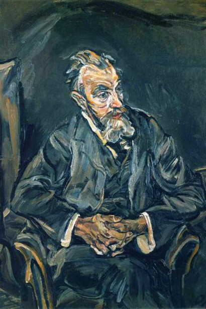 Portrait of Carl Moll, Oskar Kokoschka, date: 1913