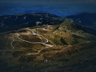 Fanano zona de los Apeninos en la provincia de Módena, Italia