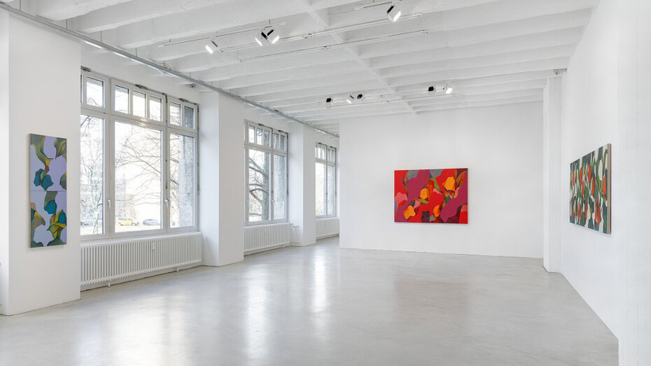 Ryan Mrozowski, Space echo, exhibition view. Courtesy of Galerie Nordenhake