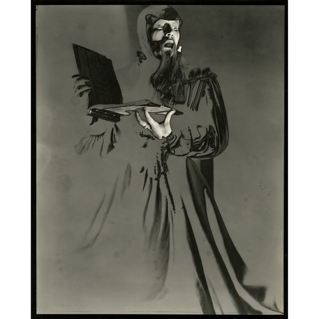 Edmund Teske, Robert Schrewsbury as "Mephisto" in "Faust", Chicago, 1936. Copyright Estate of Edmund Teske, Courtesy Gitterman Gallery