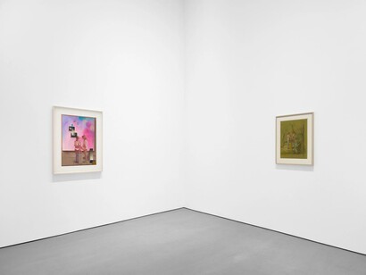 Lisa Yuskavage, Drawings, exhibition view. Courtesy of David Zwirner Gallery