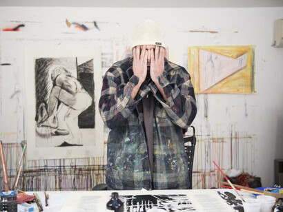 Portrait de Yann Kebbi. Avec l'aimable autorisation de la Fondation Cartier