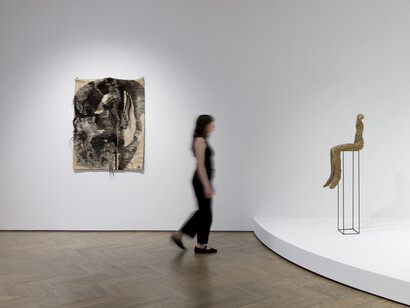Magdalena Abakanowicz, Next is our skin, exhibition view. Courtesy of Gray Gallery