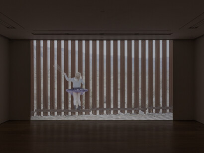 Jesper Just “Continuous Moments (Interpassivities)” (film still), 2017, Video. Courtesy Perrotin