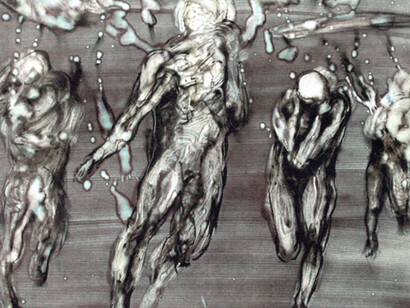 Miguel Hernández Bastos; Serie Sobrevivientes, 1999 (detalle)