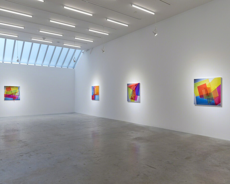 Barbara Kasten, Exhibition view. Courtesy of Bortolami 