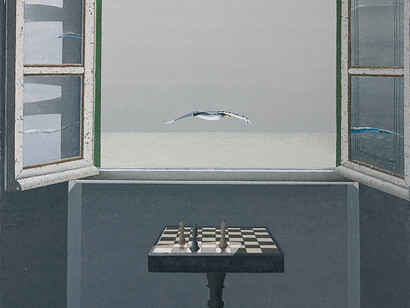 Sandro Luporini. Stallo n.2, 2002 © ADAC (Associazione diffusione Arte Cultura)