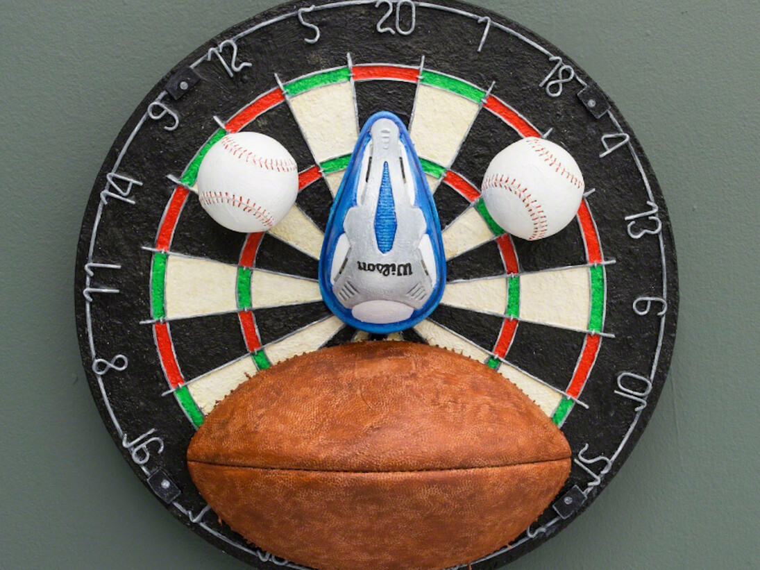 Theo A. Rosenblum and Chelsea Seltzer
Ceremonial Victory Mask 1, 2016. Courtesy of The Hole