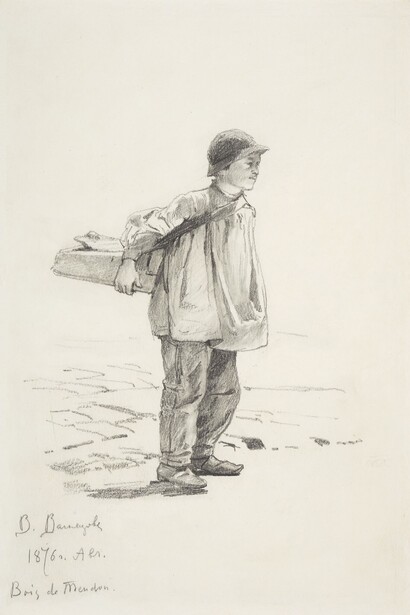 V.M. Vasnetsov, A hawker boy, 1876. Courtesy of Tretyakov Gallery