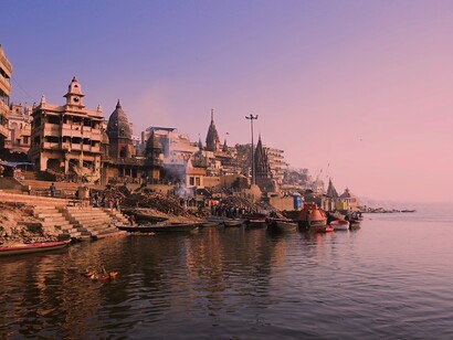 Bajra boats need an introduction of their own merit. You may find slight similarities with houseboats in Dal Lake of Srinagar Kashmir or the houseboats of Alleppey in Kerala but they are a lot different in the concept, Varanasi, India