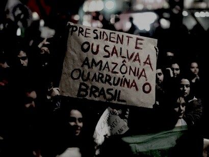 Protestos pró Amazônia 