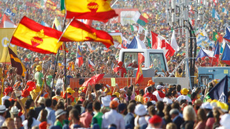 Visita del papa Benedicto XVI a Madrid, España en 2011