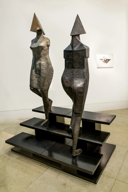 Lynn Chadwick, Reconfiguring the figure, exhibition view. Courtesy of Pangolin London