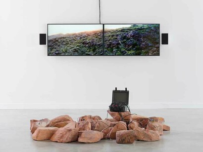 Various artists, The monkey and the clay, exhibition view. Courtesy of the Martell Corporate Foundation