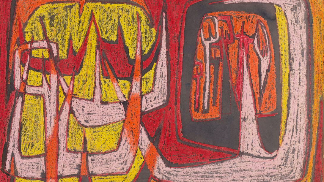 Luchita Hurtado, Untitled from Resist (detail), 1958. Courtesy of the Art Institute of Chicago