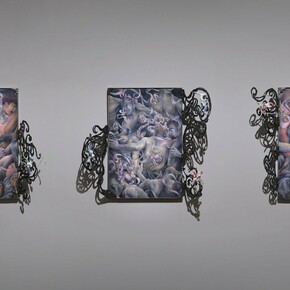 Jimmy Beauquesne, Installation View, Palais de Tokyo. Courtesy of Fragment Gallery