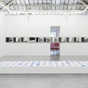 Pink road through forest. Courtesy of VNH Gallery