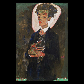 Jean-Michel Basquiat & Egon Schiele. Courtesy of Fondation Louis Vuitton
