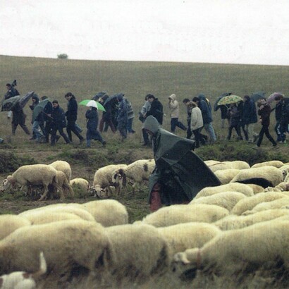 Nilo Gallego, Felipe vuelve a casa con las ovejas, 1999. Cortesía del Centre Pompidou Málaga