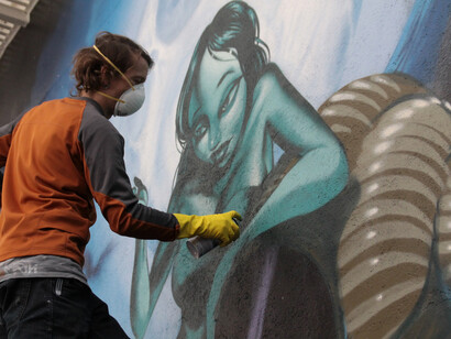 Mear One, C.A.V.E. Gallery